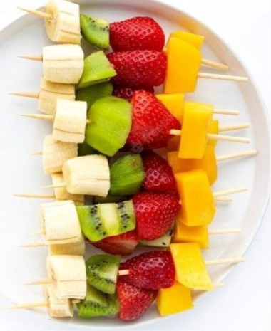 Brochetas de Fruta